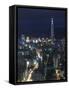 City View from Observatory Tower, Taipei City, Taiwan-Christian Kober-Framed Stretched Canvas