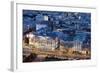 City View from Palace of Culture and Science, Warsaw, Poland, Europe-Christian Kober-Framed Photographic Print