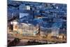 City View from Palace of Culture and Science, Warsaw, Poland, Europe-Christian Kober-Mounted Photographic Print