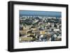 City View from Palace of Culture and Science, Warsaw, Poland, Europe-Christian Kober-Framed Photographic Print