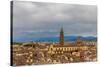 City view from Palazzo Vecchio. Tuscany, Italy.-Tom Norring-Stretched Canvas