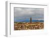 City view from Palazzo Vecchio. Tuscany, Italy.-Tom Norring-Framed Photographic Print