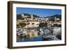City View from Port Tino Rossi, Ajaccio, Corsica, France-Walter Bibikow-Framed Photographic Print