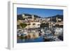 City View from Port Tino Rossi, Ajaccio, Corsica, France-Walter Bibikow-Framed Photographic Print