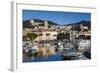 City View from Port Tino Rossi, Ajaccio, Corsica, France-Walter Bibikow-Framed Photographic Print