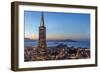 City View from the High Up, San Francisco, California, Usa-Chuck Haney-Framed Photographic Print