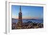 City View from the High Up, San Francisco, California, Usa-Chuck Haney-Framed Photographic Print