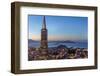 City View from the High Up, San Francisco, California, Usa-Chuck Haney-Framed Photographic Print