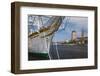 City View from the Marina at Dusk, Dunkerque, French Flanders, France-Walter Bibikow-Framed Photographic Print