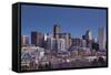 City View from the West, Denver, Colorado, USA-Walter Bibikow-Framed Stretched Canvas