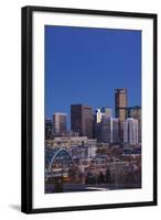 City View from the West, Denver, Colorado, USA-Walter Bibikow-Framed Photographic Print