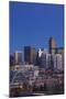 City View from the West, Denver, Colorado, USA-Walter Bibikow-Mounted Photographic Print