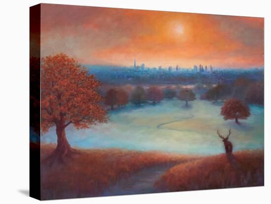 City View London from Richmond Park), 2017-Lee Campbell-Stretched Canvas