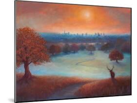 City View London from Richmond Park), 2017-Lee Campbell-Mounted Giclee Print