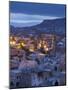City View of Gšreme by Night, Cappadocia, Anatolia, Turkey-Rainer Mirau-Mounted Photographic Print