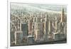 City View of Manhattan-Matthew Daniels-Framed Art Print