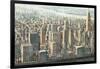 City View of Manhattan-Matthew Daniels-Framed Art Print