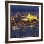 City View of Palma Di Majorca, Cathedral La Seu, Harbour, Majorca, Spain-Rainer Mirau-Framed Photographic Print