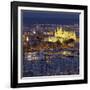 City View of Palma Di Majorca, Cathedral La Seu, Harbour, Majorca, Spain-Rainer Mirau-Framed Photographic Print