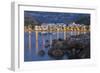 City View of Port De S?ller, Evening, Majorca, Spain-Rainer Mirau-Framed Photographic Print