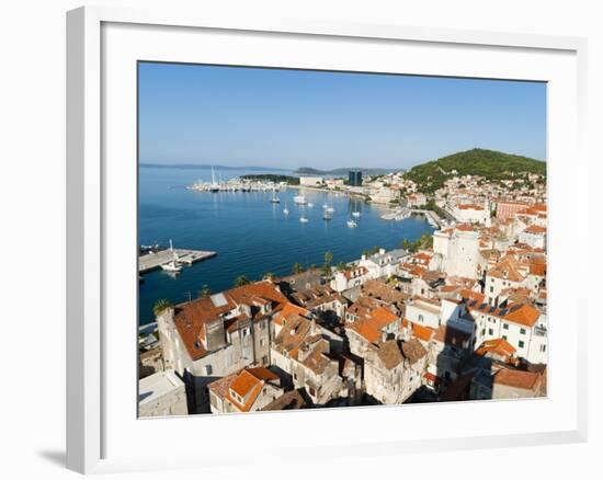 City View of Split, Region of Dalmatia, Croatia, Europe-Emanuele Ciccomartino-Framed Photographic Print