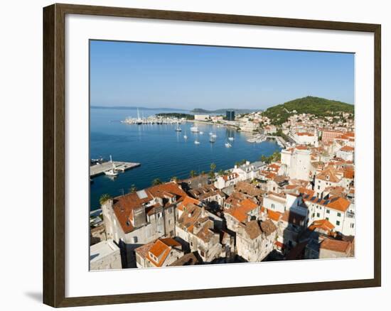 City View of Split, Region of Dalmatia, Croatia, Europe-Emanuele Ciccomartino-Framed Photographic Print