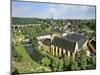 City View of St. Johanneskirche and Abbey Neumuenster, Grund, Luxemburg, Luxembourg-Miva Stock-Mounted Premium Photographic Print