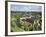 City View of St. Johanneskirche and Abbey Neumuenster, Grund, Luxemburg, Luxembourg-Miva Stock-Framed Photographic Print