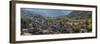 City view of Tonadico in the valley of Primiero in the Dolomites of Trentino, Italy.-Martin Zwick-Framed Photographic Print