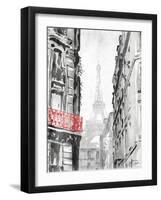 City View Redpop-OnRei-Framed Art Print