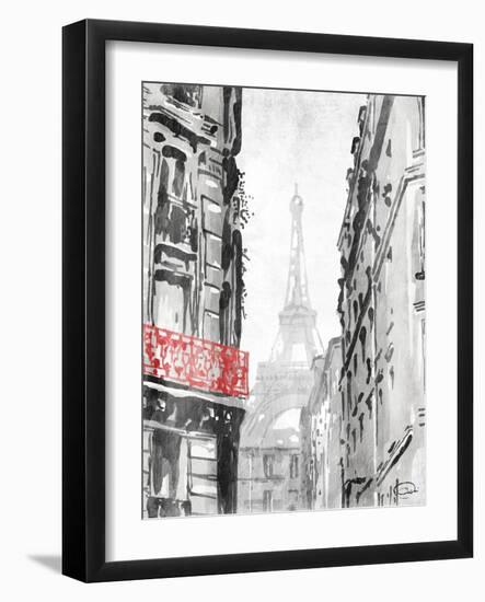 City View Redpop-OnRei-Framed Art Print