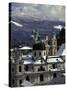 City view, Salzburg, Austria-Walter Bibikow-Stretched Canvas