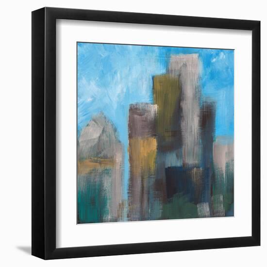 City View Three-Jan Weiss-Framed Art Print