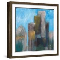 City View Three-Jan Weiss-Framed Art Print