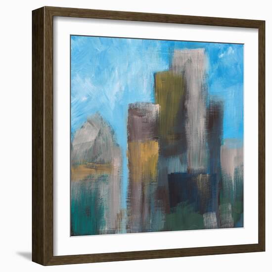 City View Three-Jan Weiss-Framed Art Print