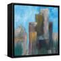 City View Three-Jan Weiss-Framed Stretched Canvas