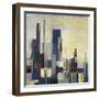 City View V1-Terri Burris-Framed Art Print