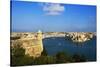 City View with St James Bastion, La Valletta, Malta-Massimo Borchi-Stretched Canvas