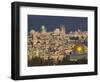 City View with Temple Mount and Dome of the Rock from the Mount of Olives, Jerusalem, Israel-Walter Bibikow-Framed Photographic Print