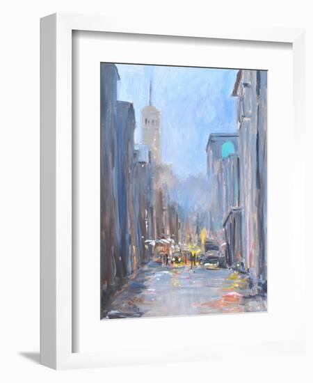 CITY VIEW-ALLAYN STEVENS-Framed Art Print