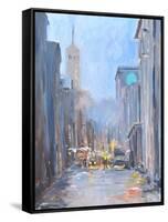 CITY VIEW-ALLAYN STEVENS-Framed Stretched Canvas