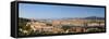 City Viewed from Piazzale Michelangelo, Giardino Vegni, Florence, Tuscany, Italy-null-Framed Stretched Canvas