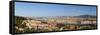 City Viewed from Piazzale Michelangelo, Giardino Vegni, Florence, Tuscany, Italy-null-Framed Stretched Canvas