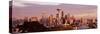 City Viewed From Queen Anne Hill, Space Needle, Seattle, King County, Washington State, USA 2010-null-Stretched Canvas