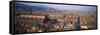 City Viewed from Torre Degli Asinelli, San Petronio Basilica, Bologna, Emilia-Romagna, Italy-null-Framed Stretched Canvas