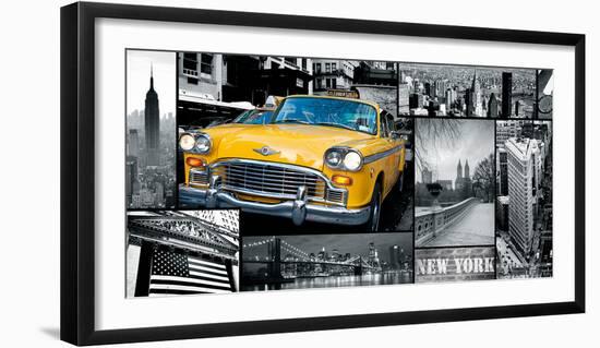 City Views II-Joseph Eta-Framed Giclee Print