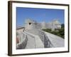 City Wall and Fortress Minceta in Background, Dubrovnik, Dalmatia, Croatia-Joern Simensen-Framed Photographic Print