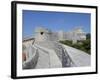 City Wall and Fortress Minceta in Background, Dubrovnik, Dalmatia, Croatia-Joern Simensen-Framed Photographic Print