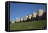 City Wall, originally built in the 12th century, Avila, UNESCO World Heritage Site, Spain-Richard Maschmeyer-Framed Stretched Canvas