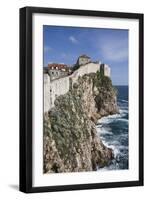 City Wall View, UNESCO World Heritage Site, Dubrovnik, Croatia, Europe-Jean Brooks-Framed Photographic Print